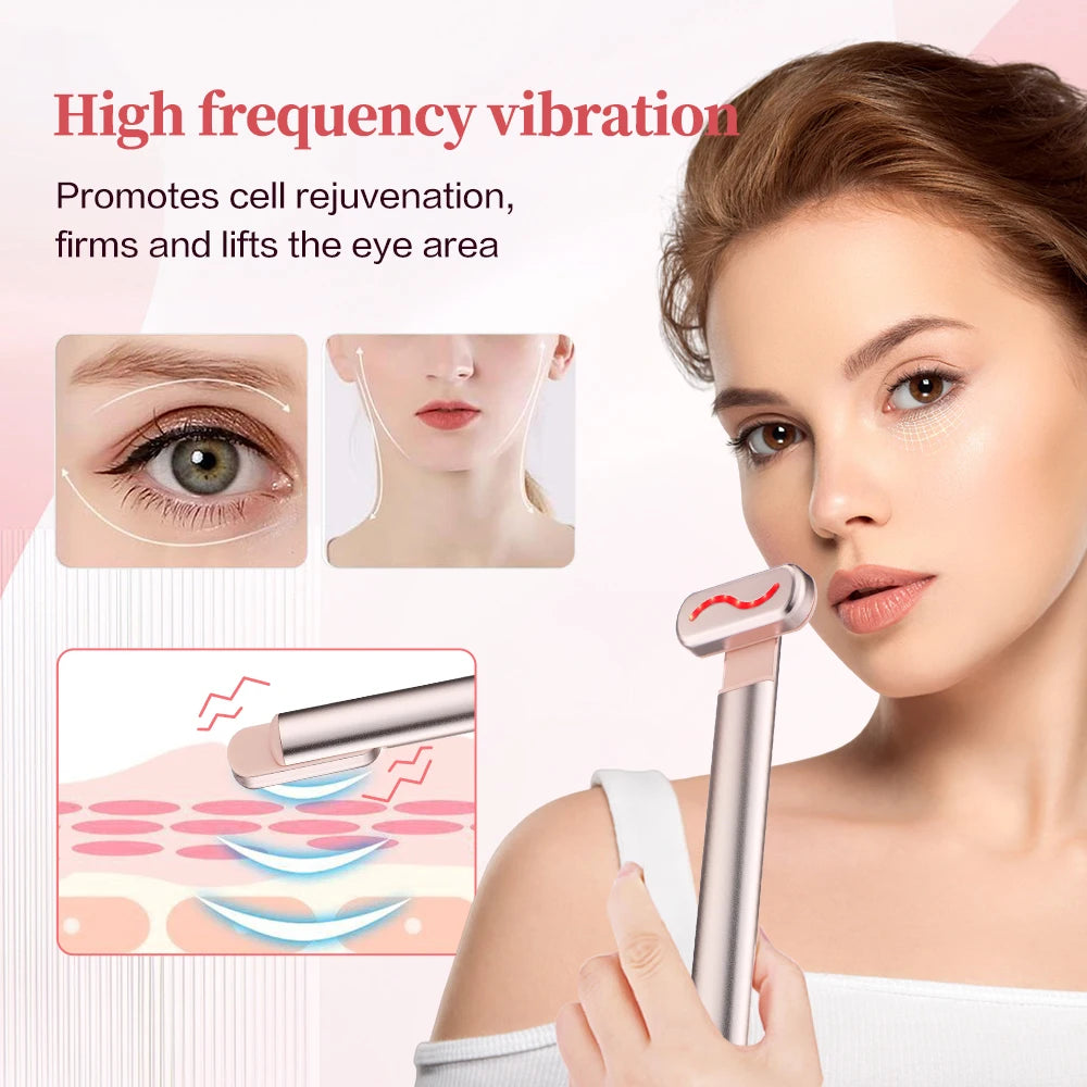 4 In 1 EMS Microcurrent Eye Massager Wand