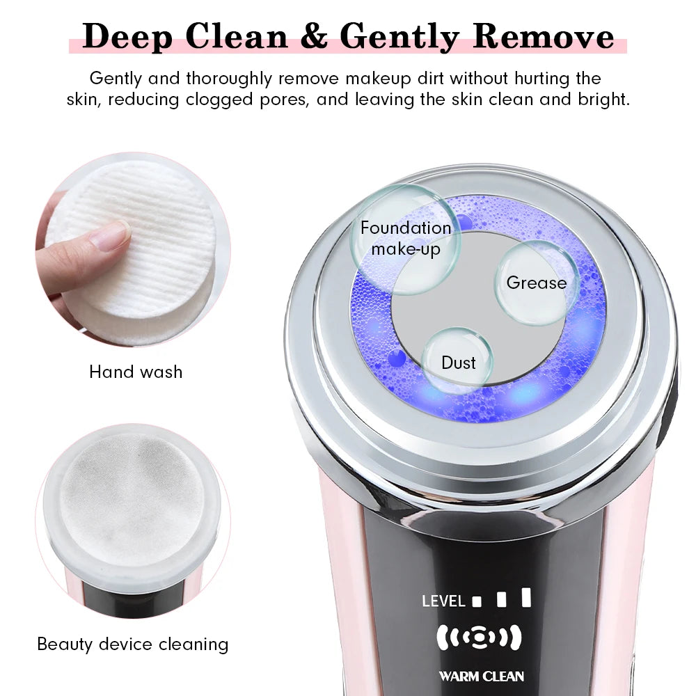 4 in 1 EMS Microcurrent Face & Neck Beauty Device