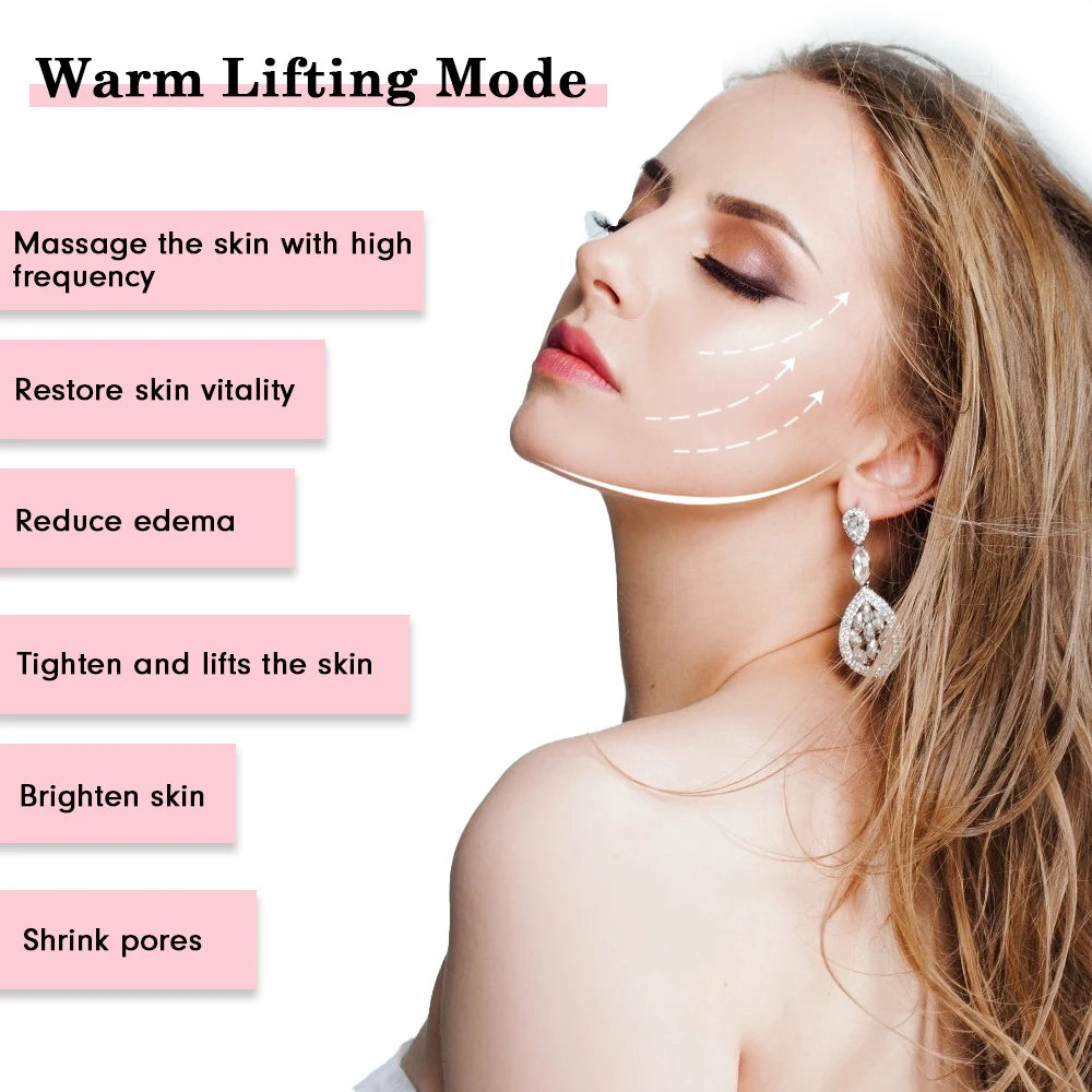 4 in 1 EMS Microcurrent Face & Neck Beauty Device