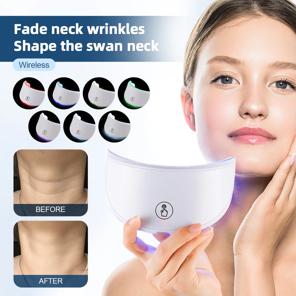 LED Photon Therapy Neck Skin Care Device